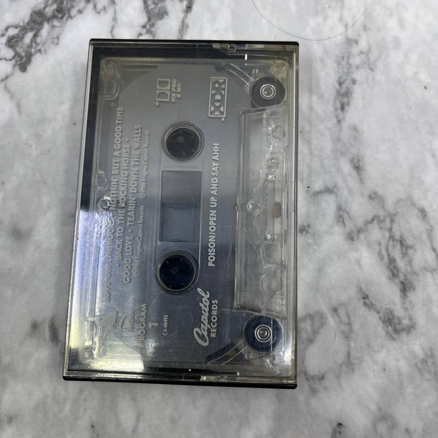 Poison - Open Up and Say Ahh (No Jacket) Cassette Tape TD9-61