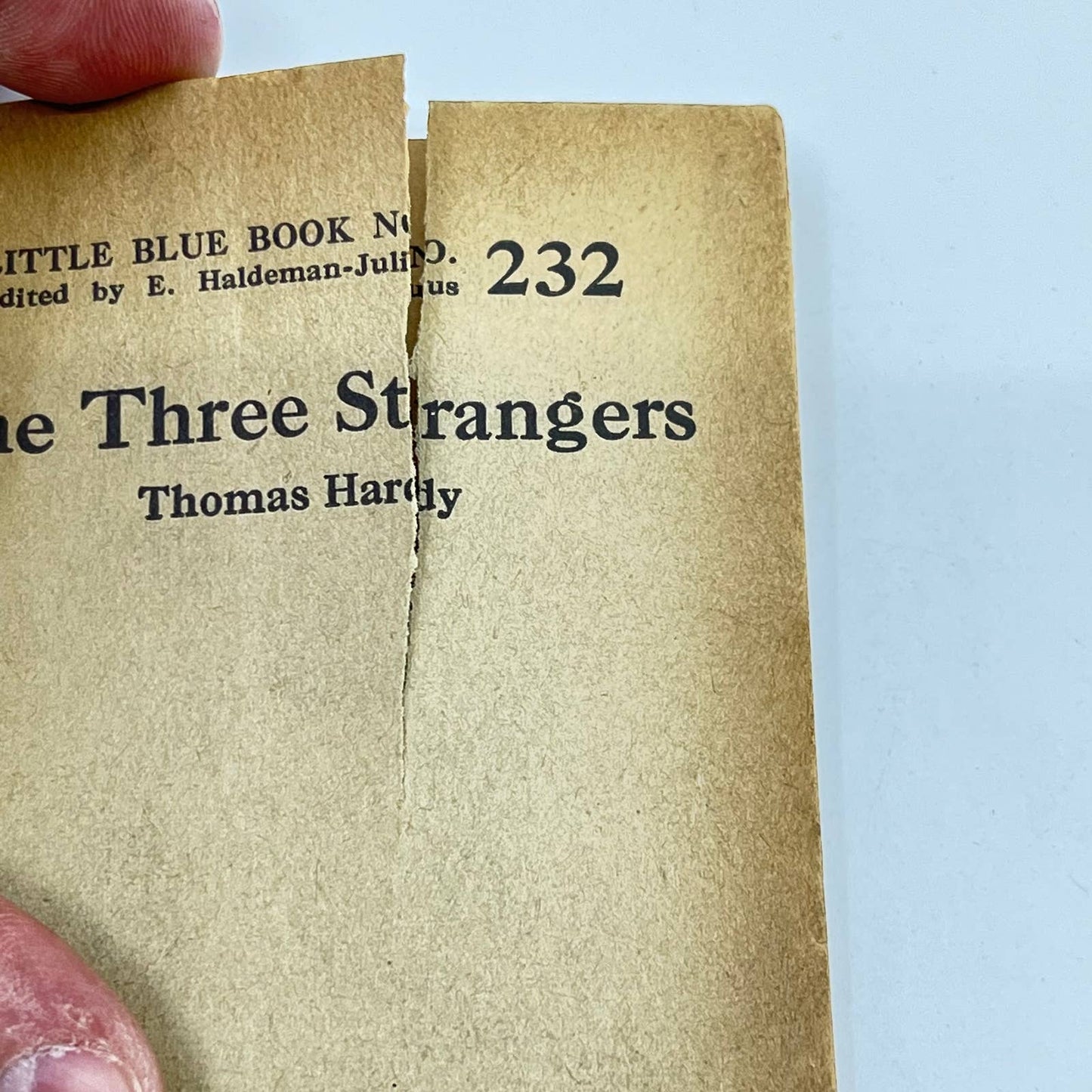 c1920 Little Blue Book No. 232 The Three Strangers Thomas Hardy SD3