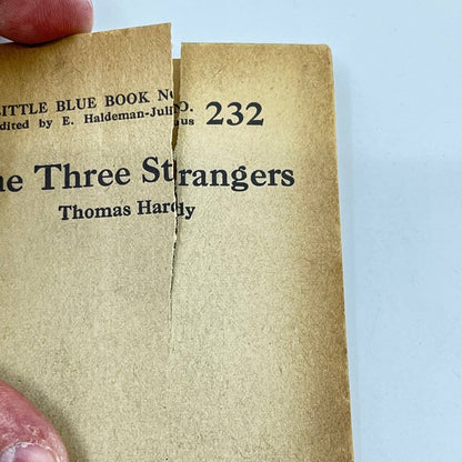 c1920 Little Blue Book No. 232 The Three Strangers Thomas Hardy SD3