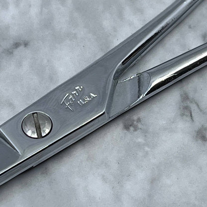 Vintage Farr USA Chrome Scissors Barber Shears SE9