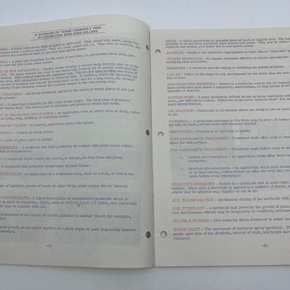 1965 Standard Oil American Oil Company's Family of Weed Killers Booklet V40-4