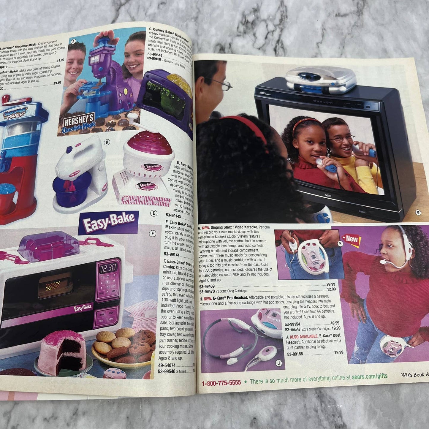 2002 Sears Christmas Wish Book Catalog Kids Toys S4