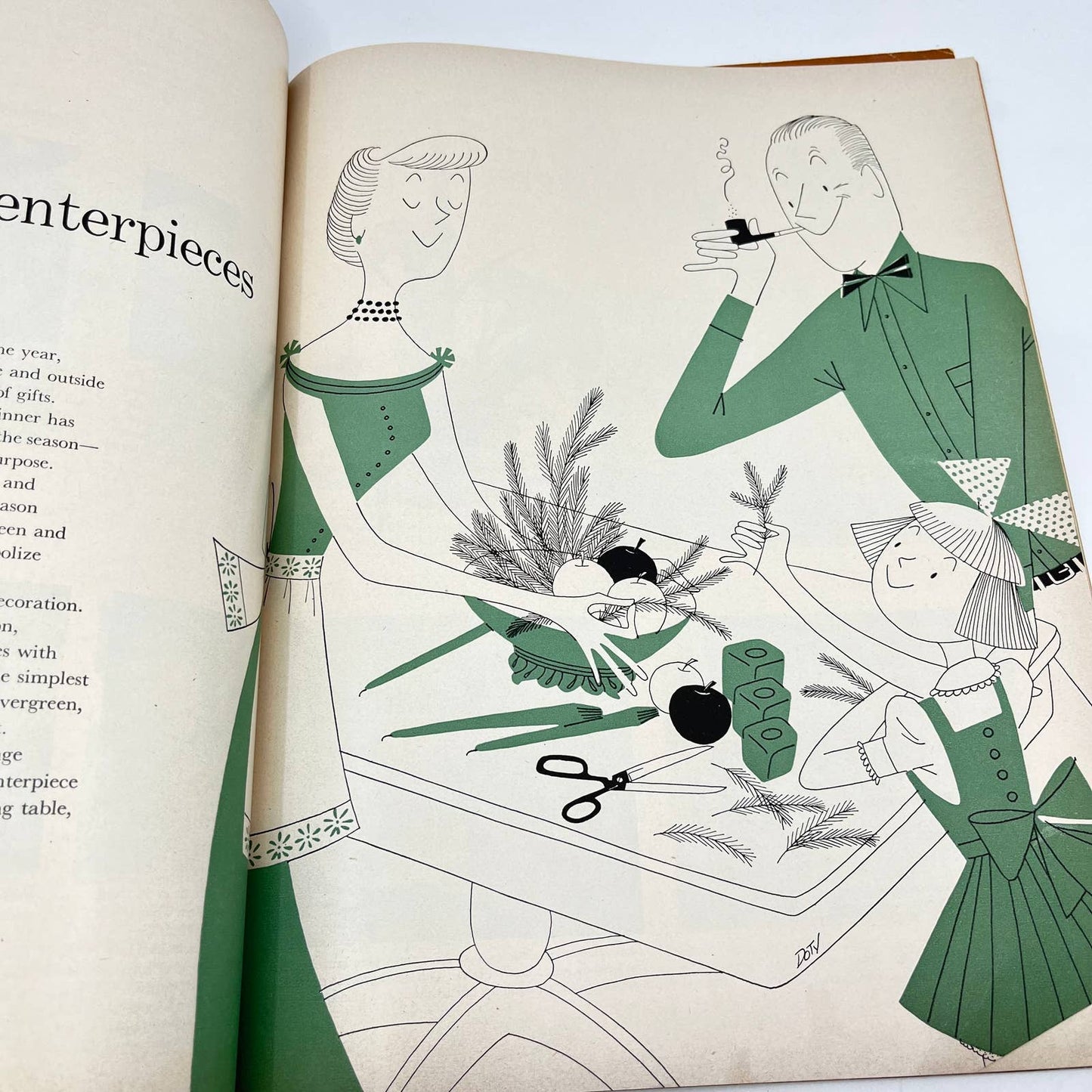 Vintage Better Homes and Gardens Christmas Ideas 1952 Edition TF5