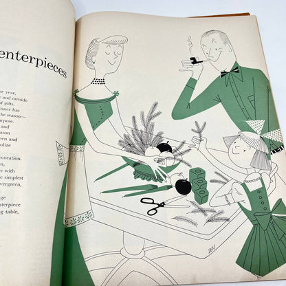 Vintage Better Homes and Gardens Christmas Ideas 1952 Edition TF5