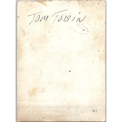 1920s Original Photograph Major League Baseball Player Tom Tobin 2.5x3.5 AD8-P11