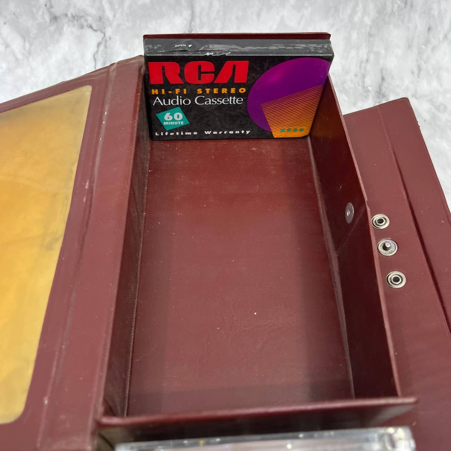 Vintage Cassette Tape Case Full of Classic Country Music Cassettes TJ4
