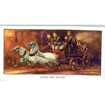 No.11 Horse Fire Engine Transport Then & Now BY Teofani & Co.1939 SE5