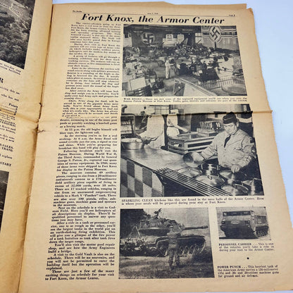 1959 Courier Journal The Hustler Newspaper Fort Knox Mammoth Cave Louisville TE8