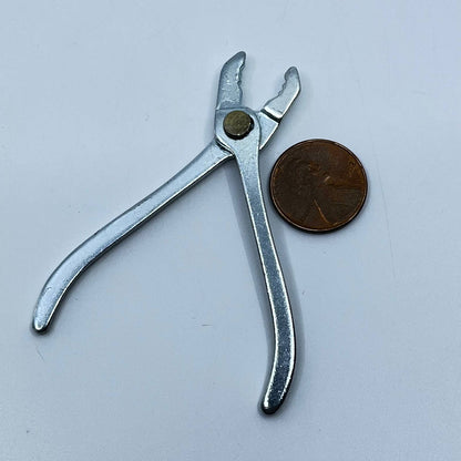 Vintage Metal Toy Pliers Miniature Small Pretend Play Tool SD4