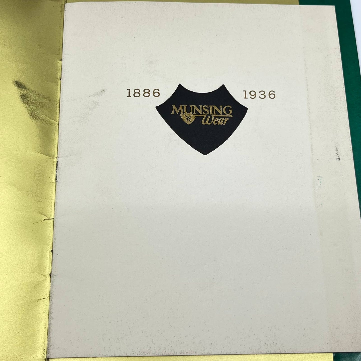 1936 Munsingwear 50 Year Anniversary Program Booklet Minneapolis MN TF7