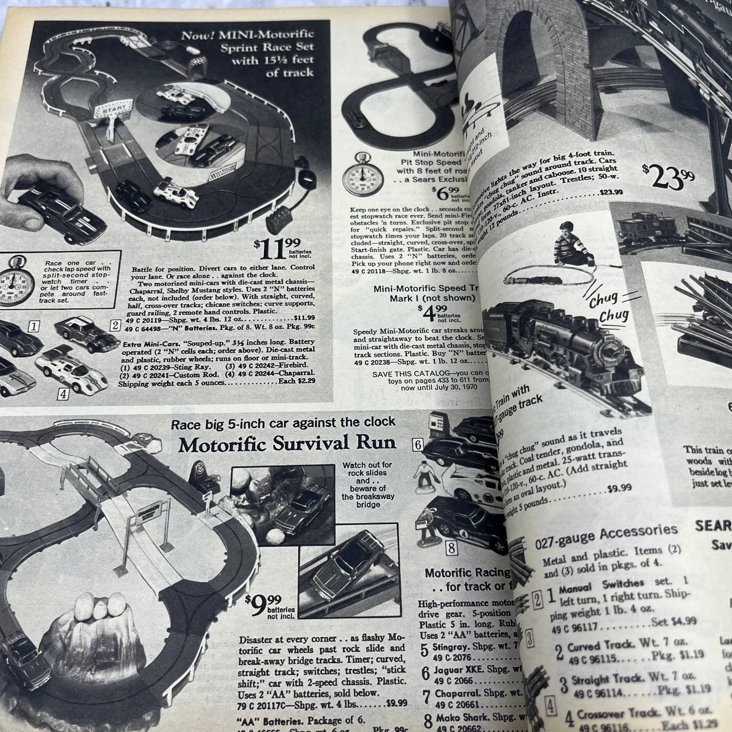 1969 Sears Christmas Wish Book Catalog GI Joe Barbie Hot Wheels Legos S3