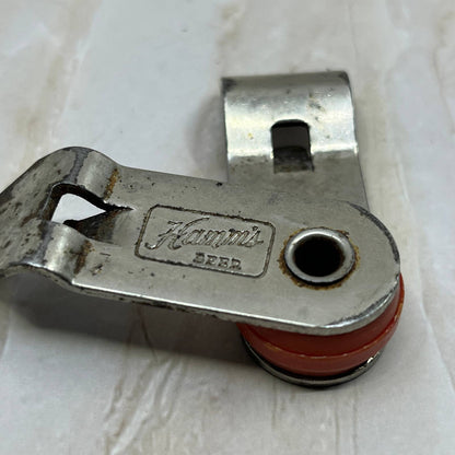 Vtg Hamm’s Beer Bottle Opener Keychain Folding Rotating TC5-S3