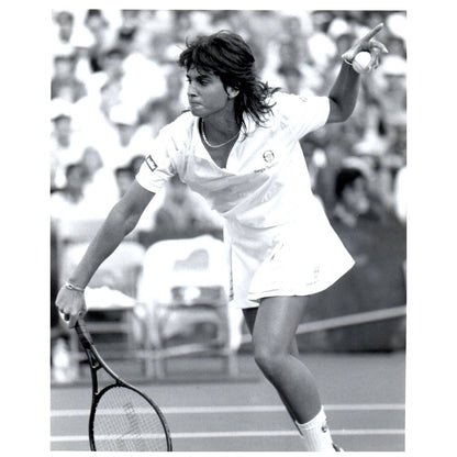 1989 Original Press Photo Women's Tennis Gabriela Sabatini ~8x10" AD2-5
