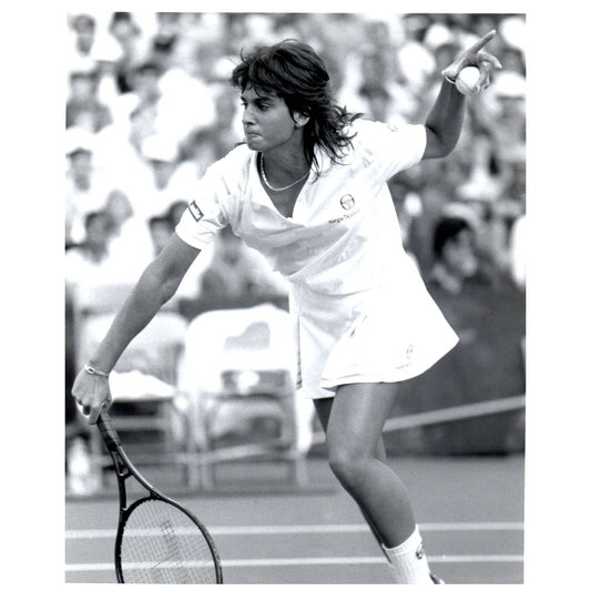 1989 Original Press Photo Women's Tennis Gabriela Sabatini ~8x10" AD2-5