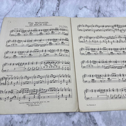 1920 Sheet Music The Walt-Seim Fox Trot Deluxe Harry Charles TJ4