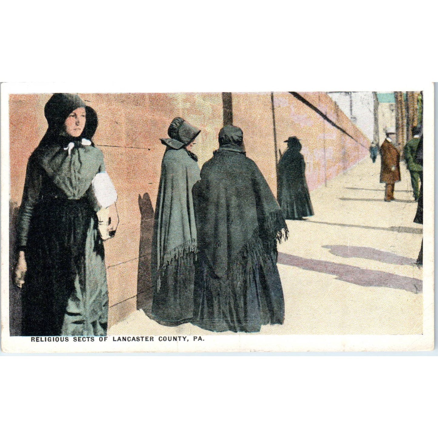 Vintage Postcard Religious Sects of Lancaster PA TD8-P2