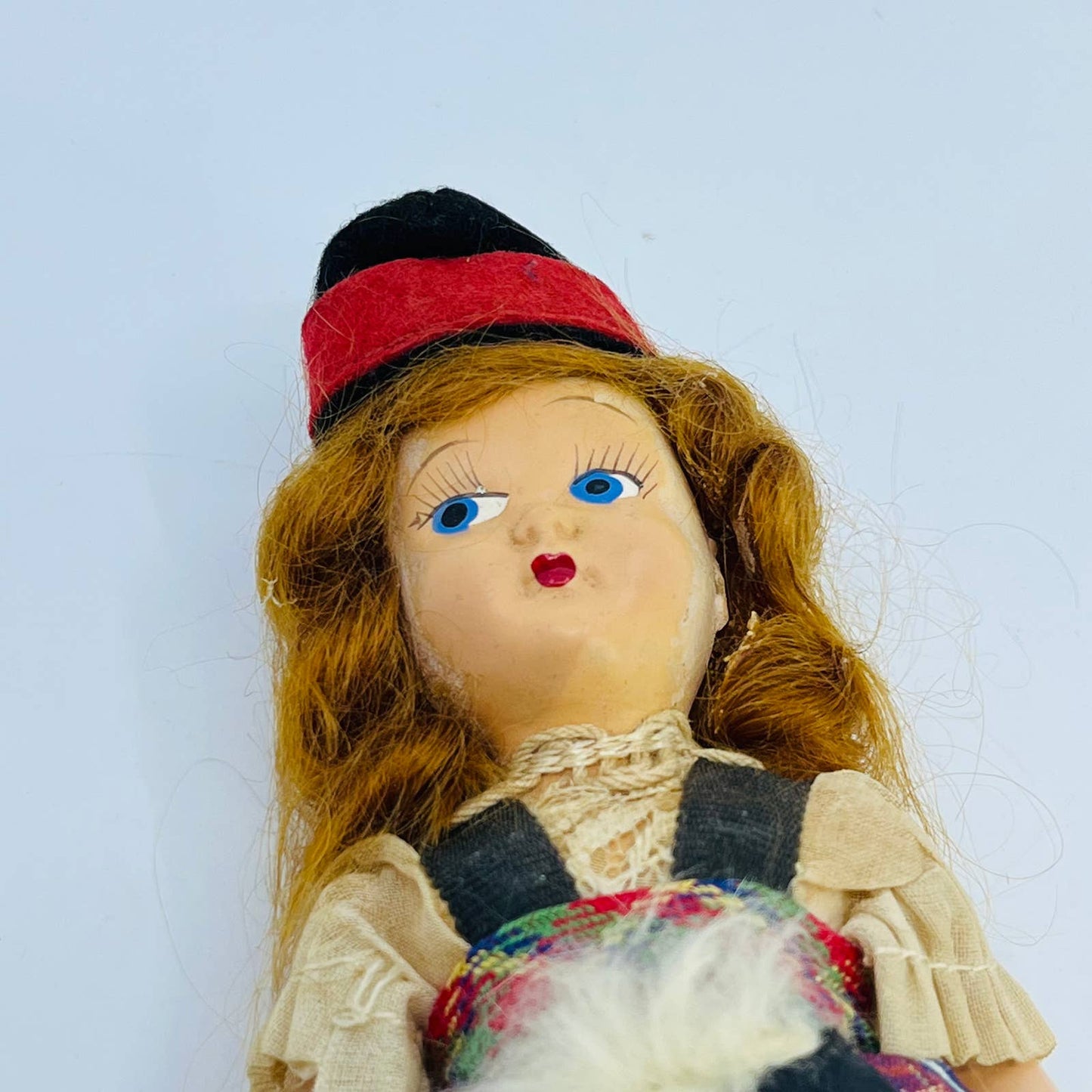 MOLLYE Scottish Lassie Doll International Doll Co. 9” Hard Plastic TE1