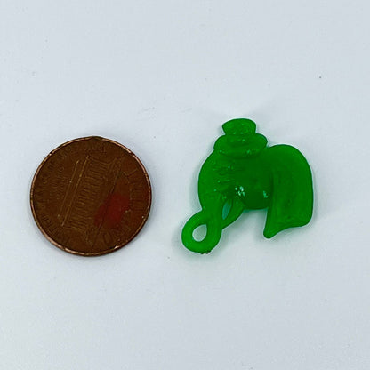 Vintage Cracker Jack Prize Charm Elephant Celluloid Mini Advertising Premium SD1