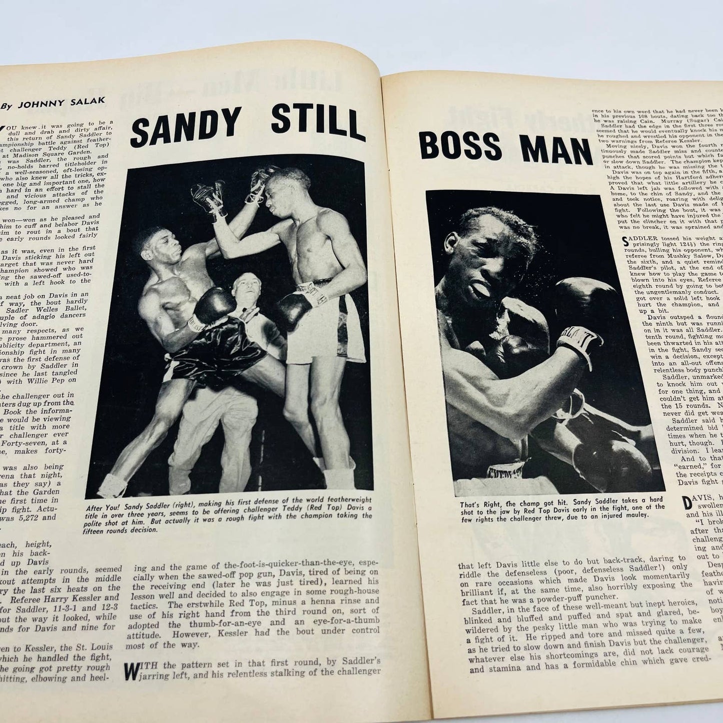 1955 May - The Ring Boxing Magazine – Frankie Ryff Cover Rocky Marciano TA5