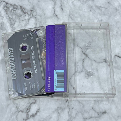 CONSOLIDATED - PLAY MORE MUSIC political rap Cassette Tape TB5-13