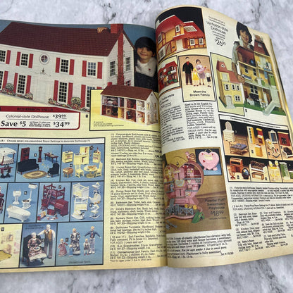 Vintage Sears Wish Book 1981 Christmas Toy Catalog Barbie, Star Wars, Lego S4