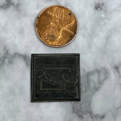 Vintage Printing Letterpress Printers Block Plate BUICK SE820