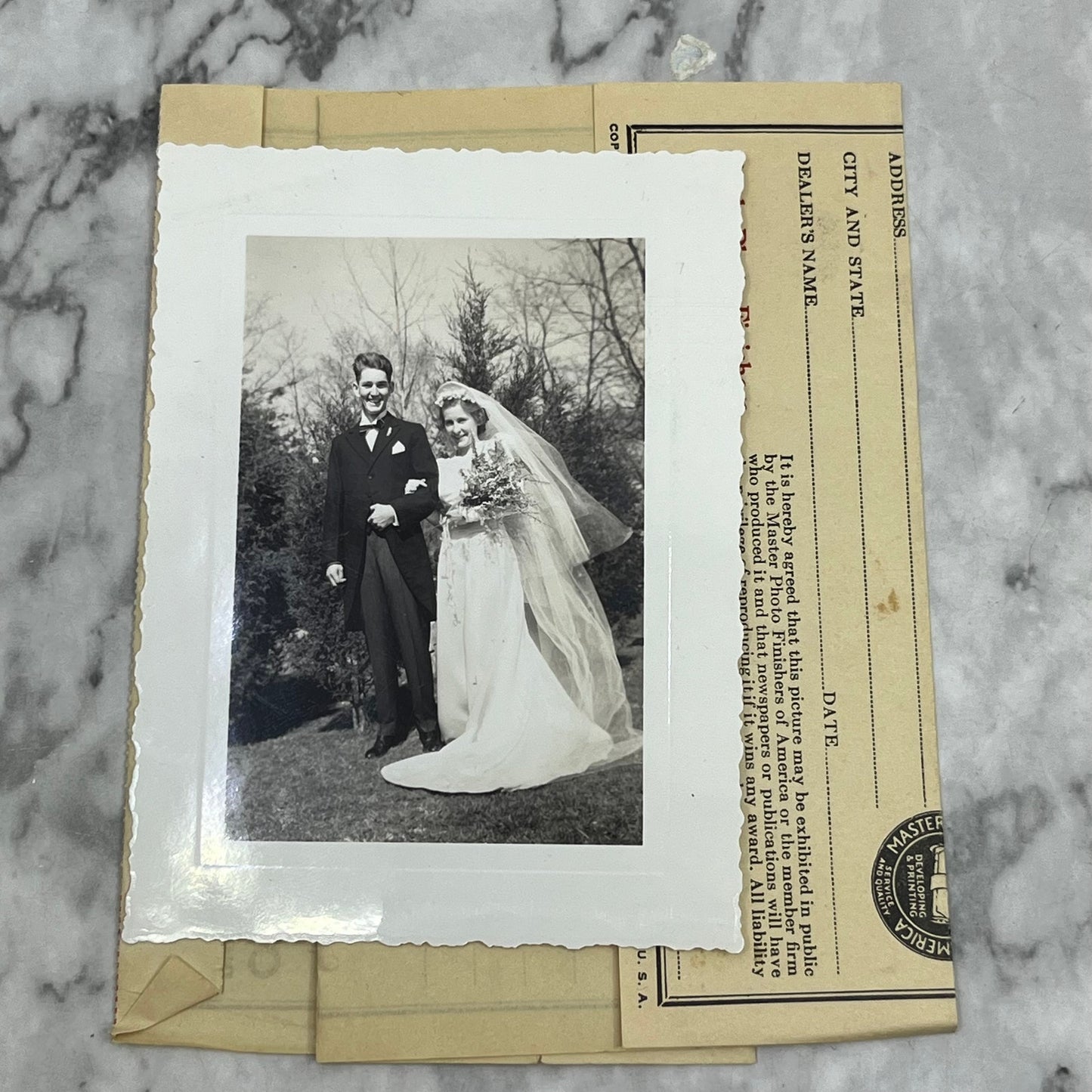 1930s Master Photo Finishers Amateur Photo Exhibition Wedding P4-8