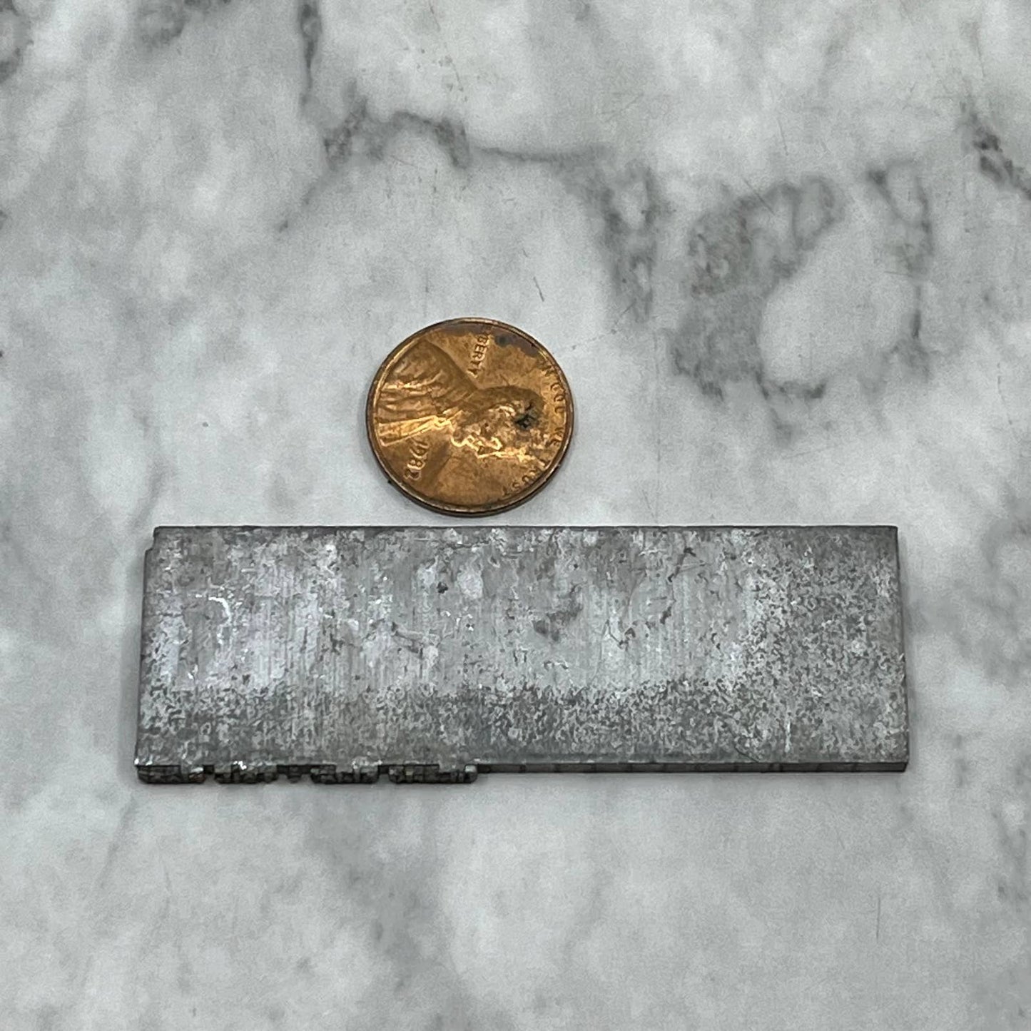 Vintage Printing Letterpress Printers Block Plate Liberty Bldg - 12th Floor TJ57