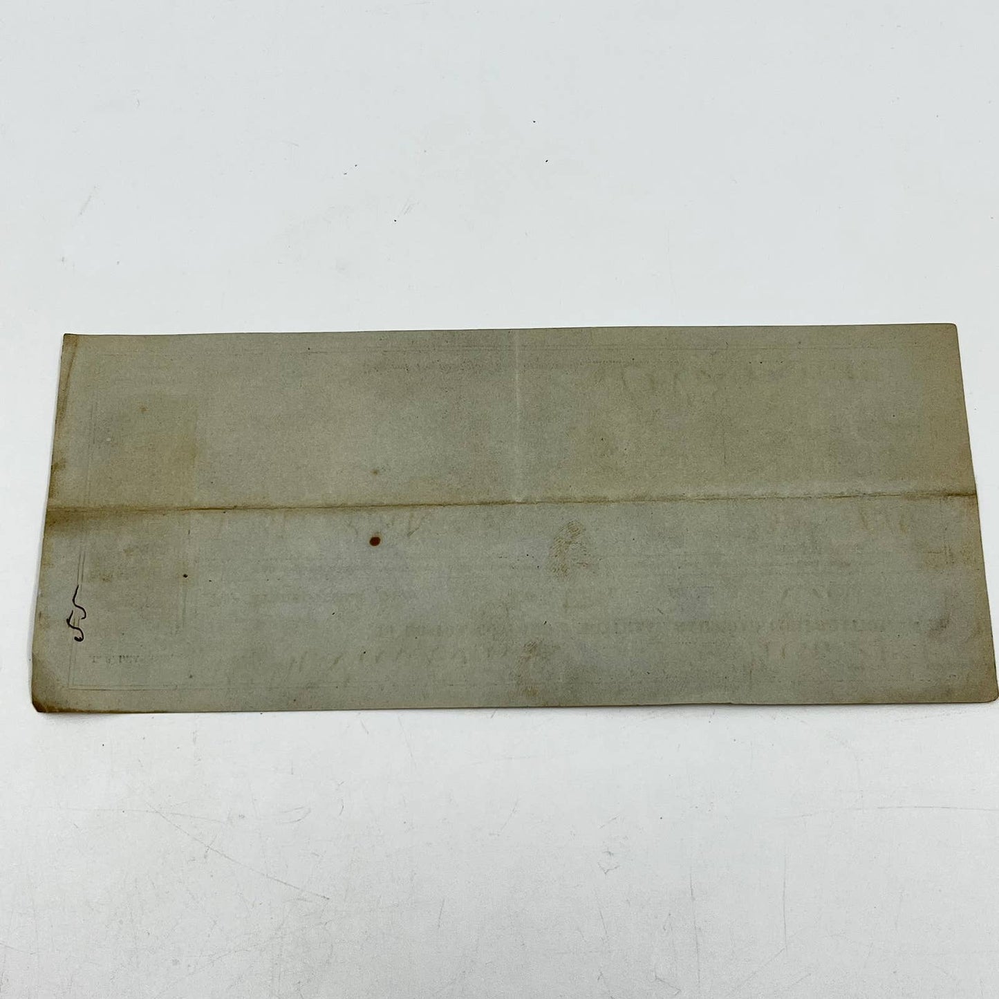 1861 Civil War Era Bank Check Boston Concord & Montreal Railroad Corporation SC5