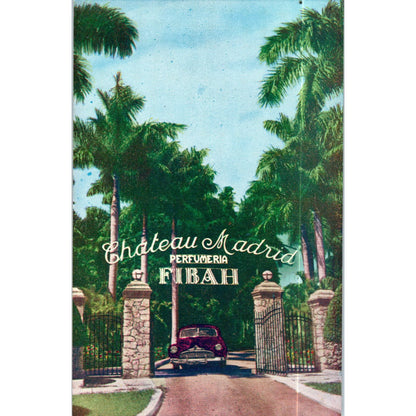 Chateau Madrid Perfumeria Fibah Havana Cuba Original Postcard P3-1