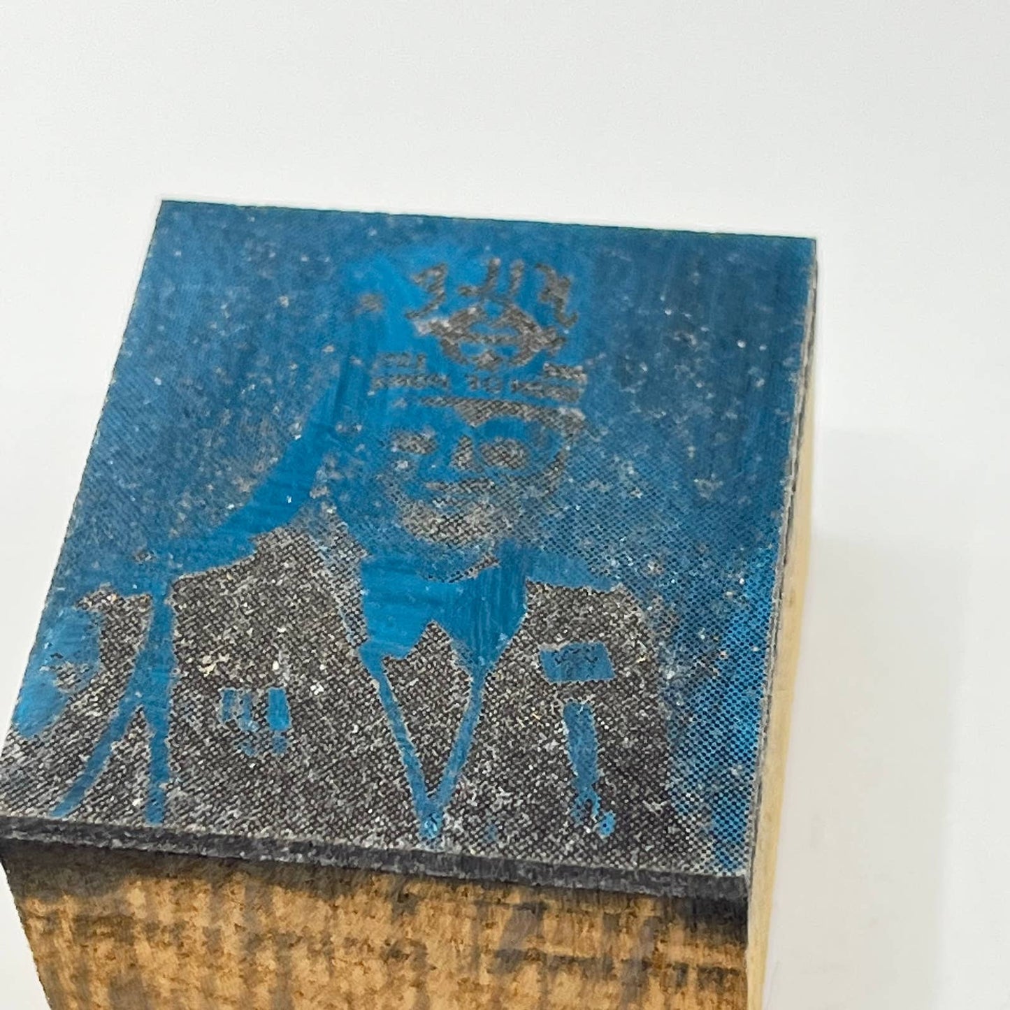 Nile Shriners Mountlake WA Engraved Photo Stamp Typeset Print Block SC7-41