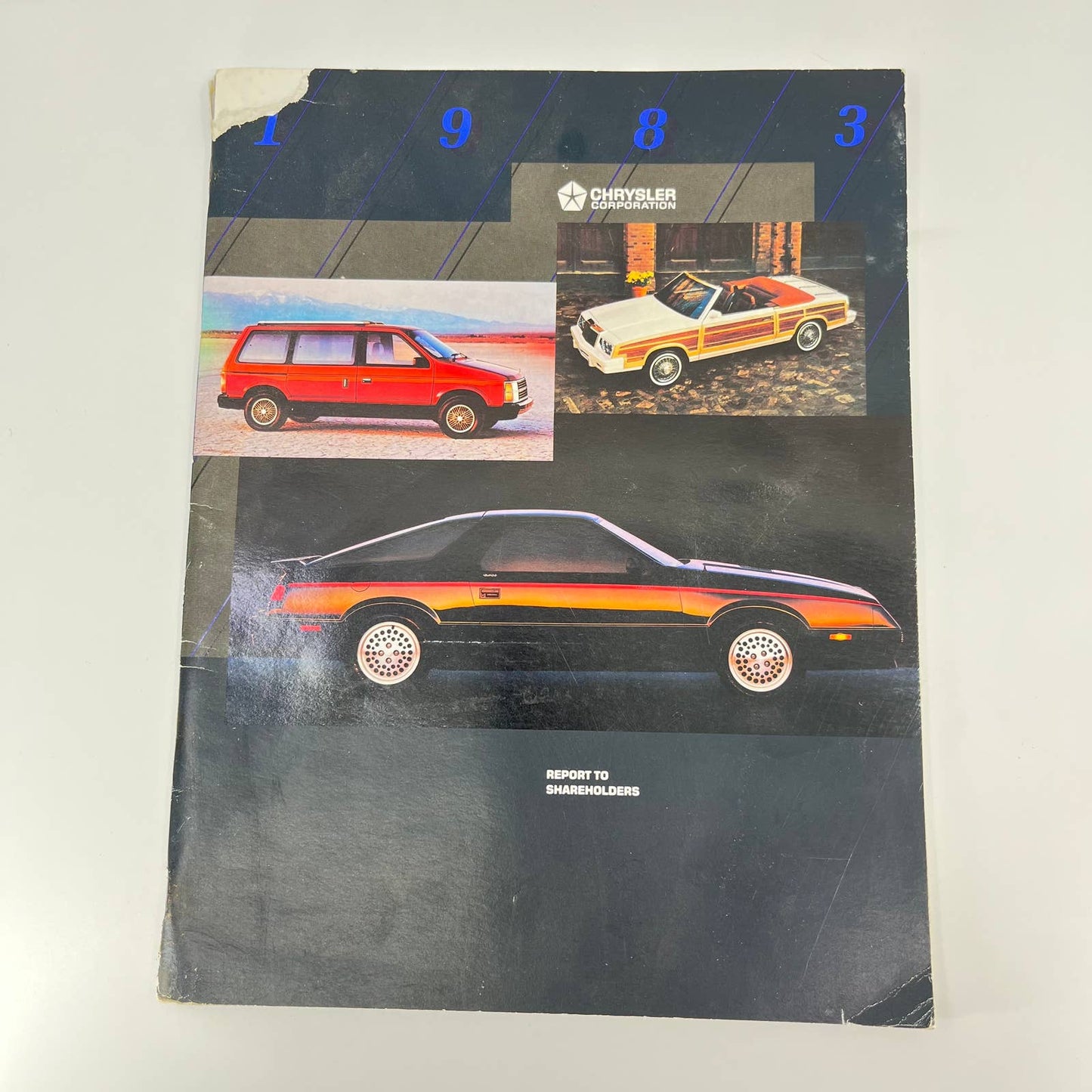 1983 Chrysler Corporation Report to Shareholders Booklet Brochure TD8