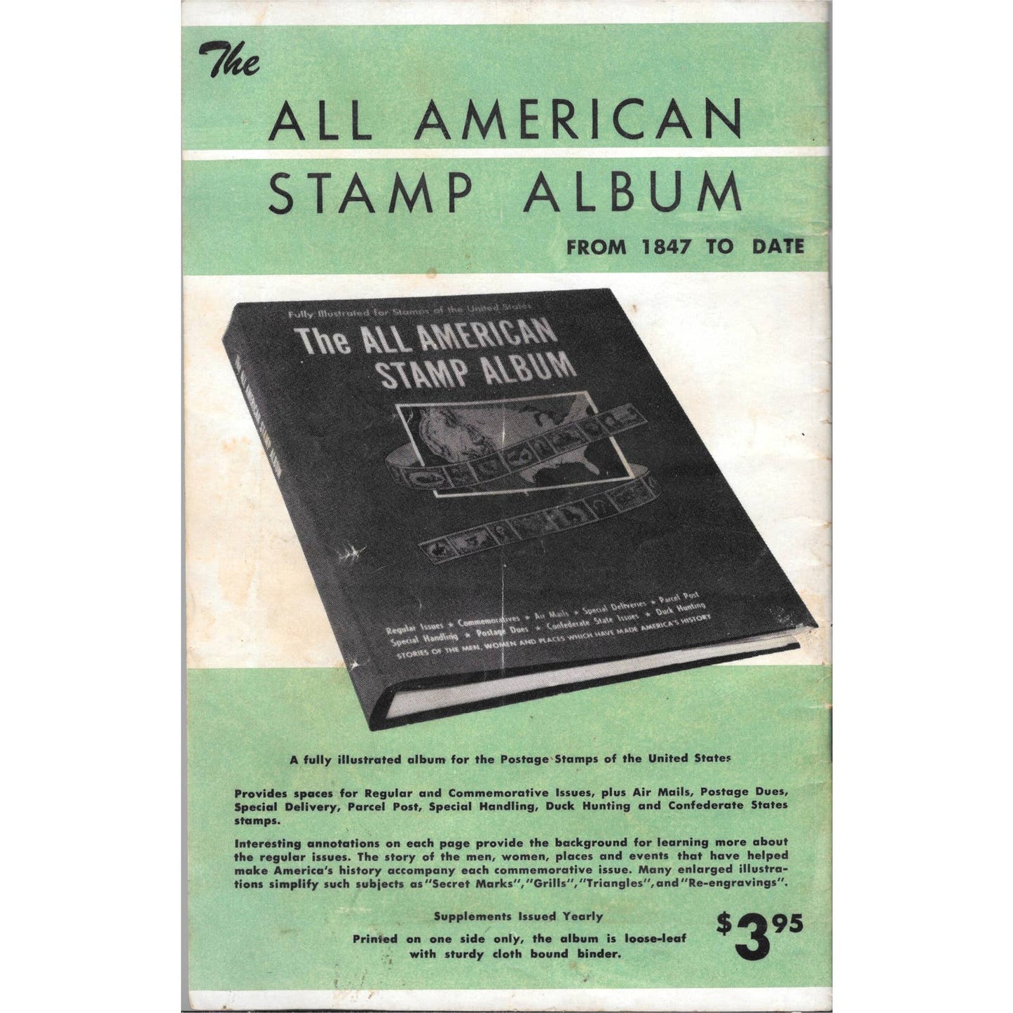1952 June Stamp News -  United States Stamp Catalogue TJ7