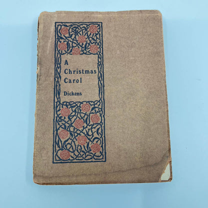 1910 A Christmas Carol Brown Book Series Dodge Publishing Dickens TE2