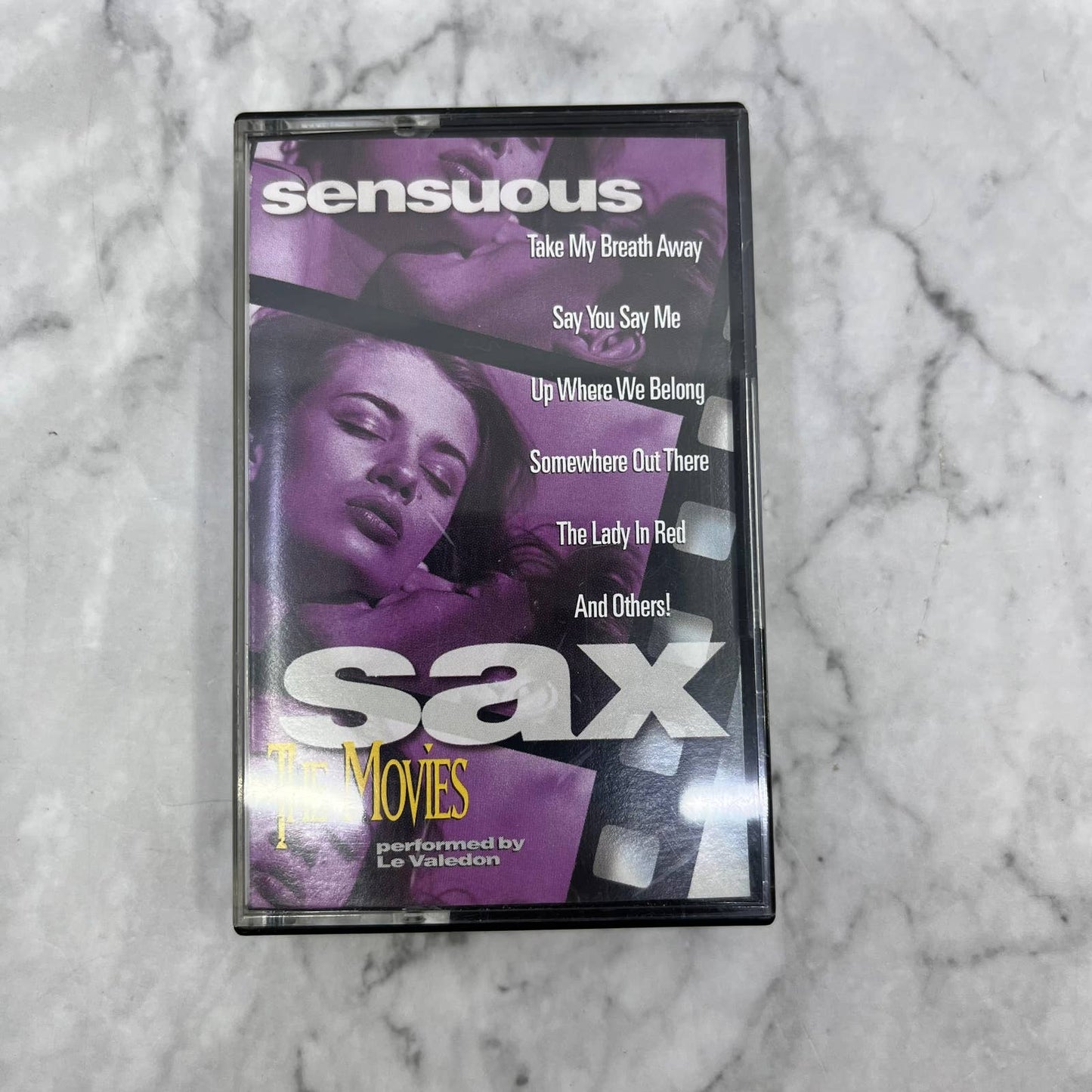 Sensuous Sax: The Movies Cassette Tape TJ3-9