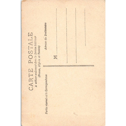 Antique Postcard RPPC French Victorian Lady H. Gerard Prof Stebbing SE8