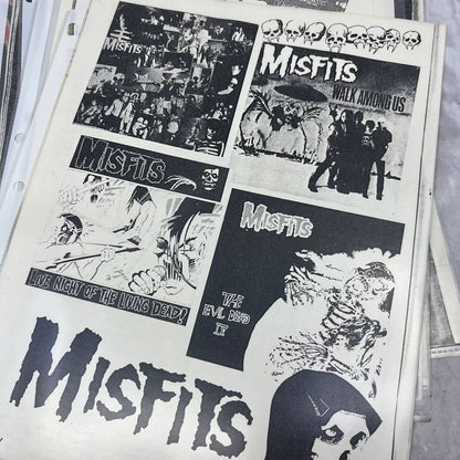 Vintage The Misfits Band Fan Ephemera Collection FL5