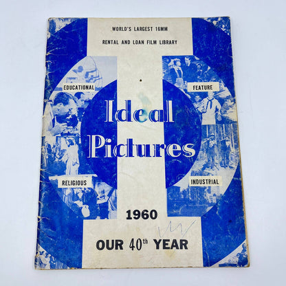 1960 IDEAL PICTURES 16MM Movie Rental and Loan Film Library Catalog TE2