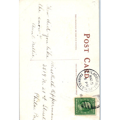 Dorothy Dainty Ribbons & Bows Advertising c1908 - Original Postcard P3-4