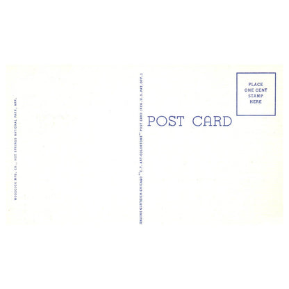 Hot Springs Arkansas Come Here to Change and Rest - Postcard TJ8-1