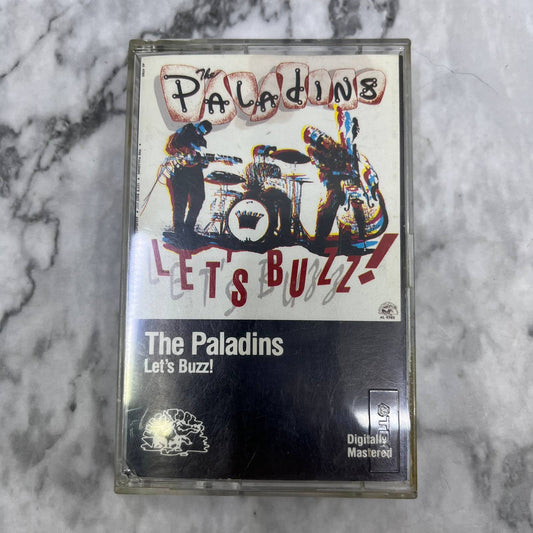 The Paladins Lets Buzz 1990 Alligator Records Cassette Tape TD9-63