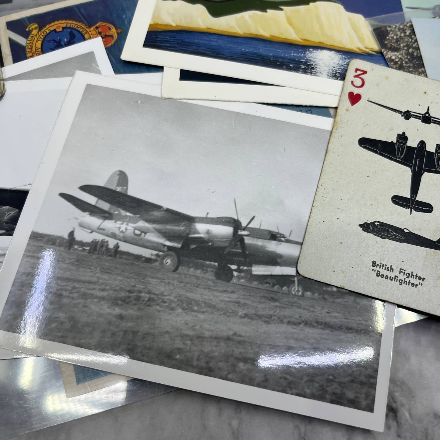 Huge Lot of US Air Force Warplane Aviation Ephemera Dating to WWII TD8