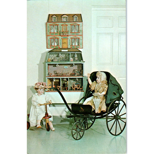 Bennington Museum Doll Collections Selections Original Postcard PB7