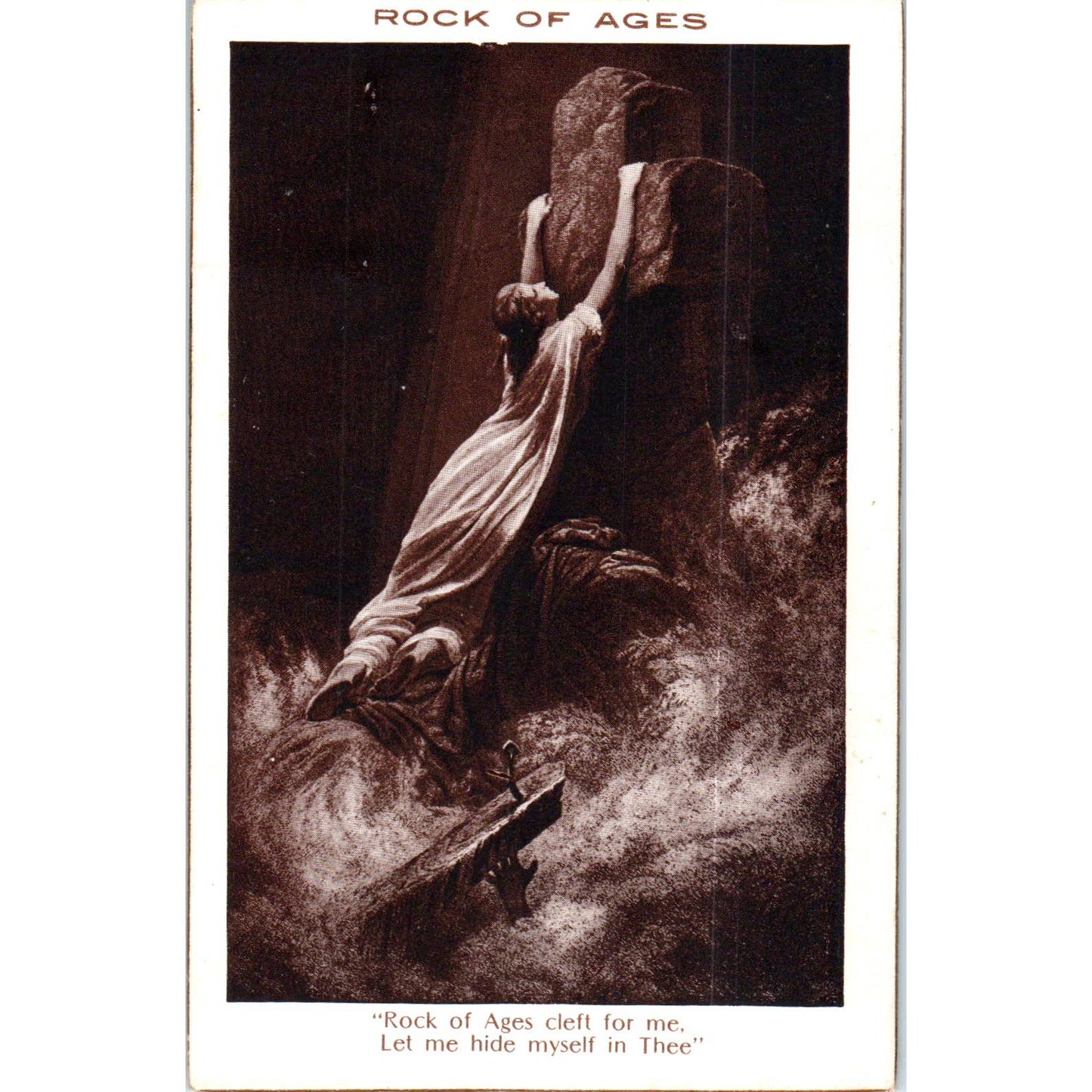 Rock of Ages - Sheahan's Famous Picture Postcard TK1-P13