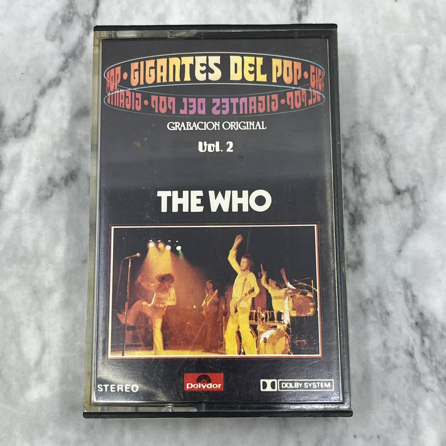 THE WHO: Gigantes Del Pop Volume 2 Cassette Tape TC7-54