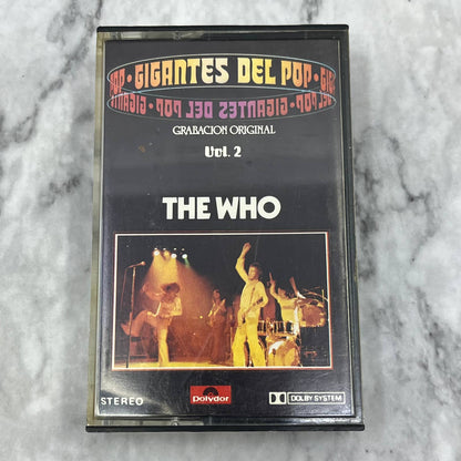 THE WHO: Gigantes Del Pop Volume 2 Cassette Tape TC7-54