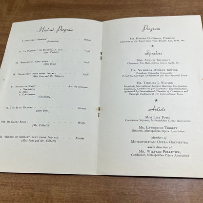 1940 New York World’s Fair International Business Machines Day Program A6