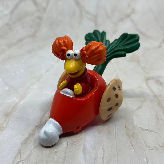 McDonalds Happy Meal Toy 1988 Fraggle Rock Red Fraggle Maggy Raddish TC5-S1