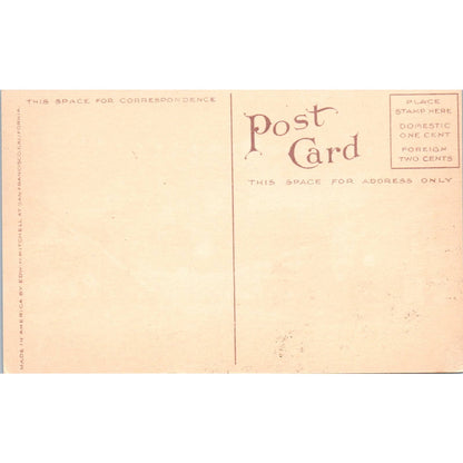 Vintage Postcard Hewitt Avenue at Night Everett Washington TD9-W2