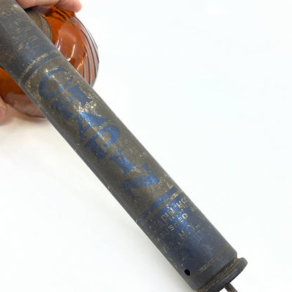 Pump Action Bug Sprayer With Amber Glass Canister Chapin TC7